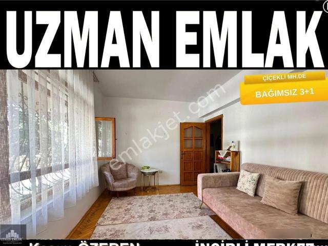 Uzman Emlak'tan Çiçekli Mh.de Y.giriş Bağımsız 3+1 Daire