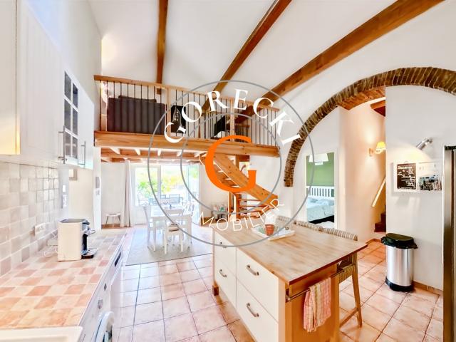 Uzes à pied, maison avec terrasse 64m² Uzès