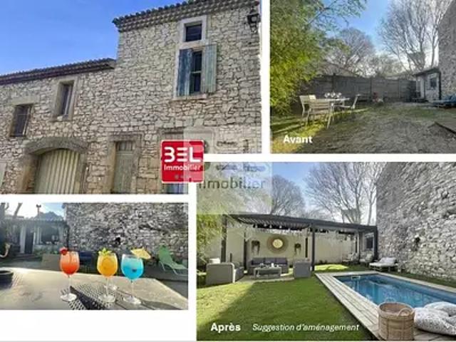 Uzès 30700 Achat / Vente maison 6 pièces t6