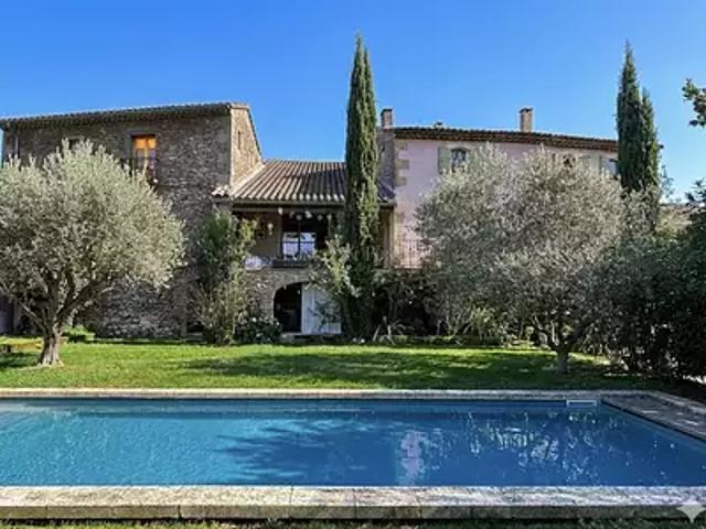 Uzès 30700 Achat / Vente maison 10 pièces t10 piscine