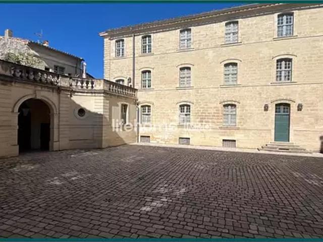 Uzès 30700 Achat / Vente appartement 3 pièces t3 au dernier étage