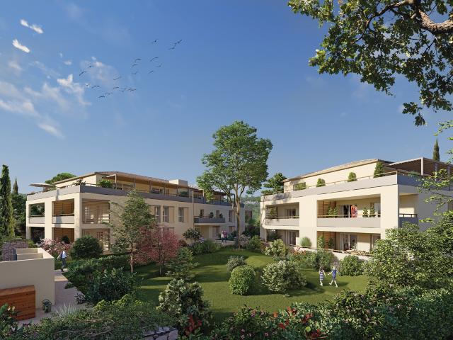 UZES 30 Bel appartement F4 de 88 m² avec 2 balcons et garage en sous sol