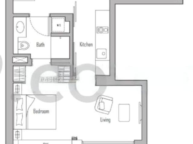 V On Shenton D1, Apartment