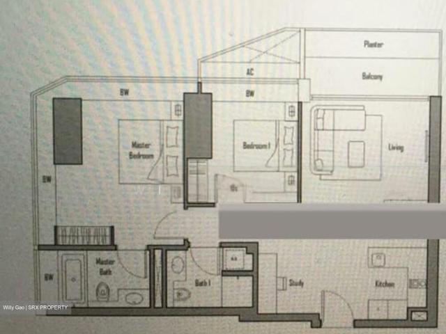 V On Shenton D1, Apartment