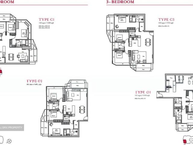 V On Shenton D1, Apartment