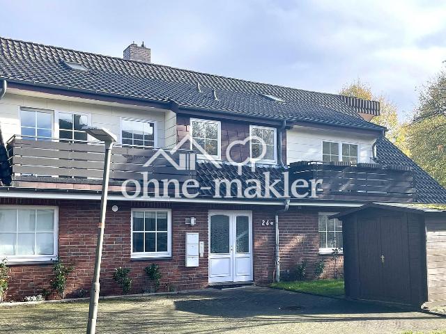 v. PRIVAT gr. 2 Zimmer Wohnung mit Balkon und Ausbaureserve in Brinkum, Stuhr