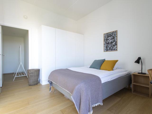 Værelse i moderne duplex penthouse med tagterrasse