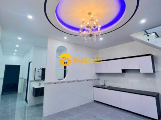 Vị trí nhà sáng đẹp giá tốt bán nhà trệt lửng mới xây kdc đông phú xã châu thành tp. Cần thơ