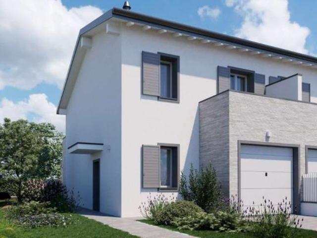 VA0150 CARPI MORBIDINA VILLA SCHIERA BIFAMIGLIARE, A4