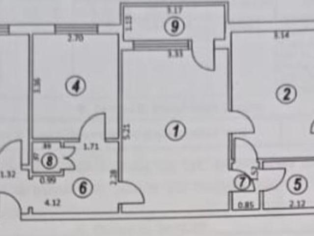 Vand apartament 3 camere galati