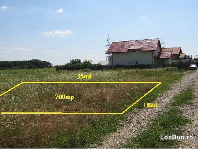 Vand teren Balotesti 700mp, rezidential