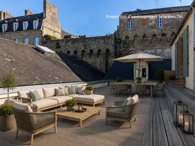 Vannes 56000 Achat / Vente appartement 7 pièces t7 terrasse cave