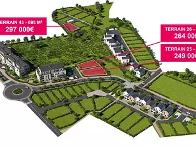 Vannes 56000 Programme neuf terrain neuf à vendre t1