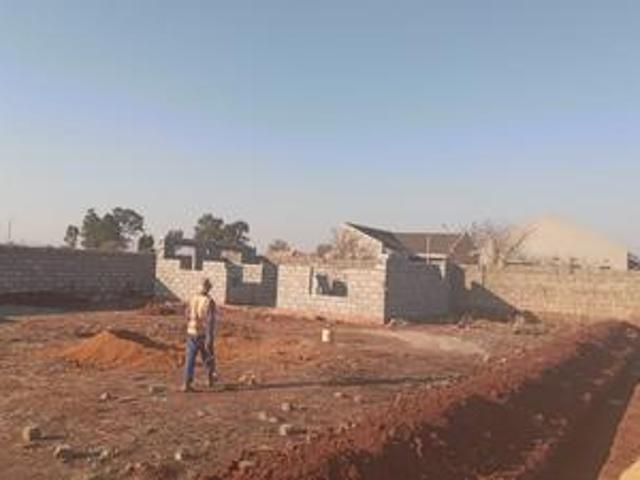 vacant land with unfinished 2 bedroo.
