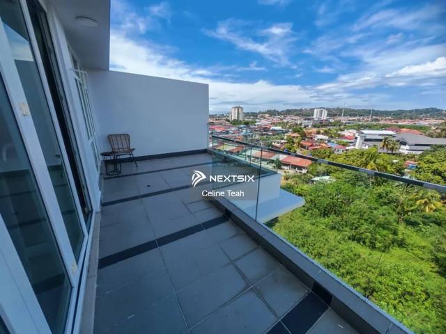 Vacant land facing mainroad | high exposure | kepayan | luyang | kk international airport | For Rent