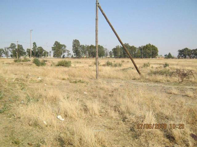 Vacant land in Thaba nchu at Station View