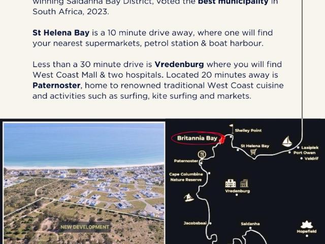Vacant Land / Plot in Britannia Bay For Sale
