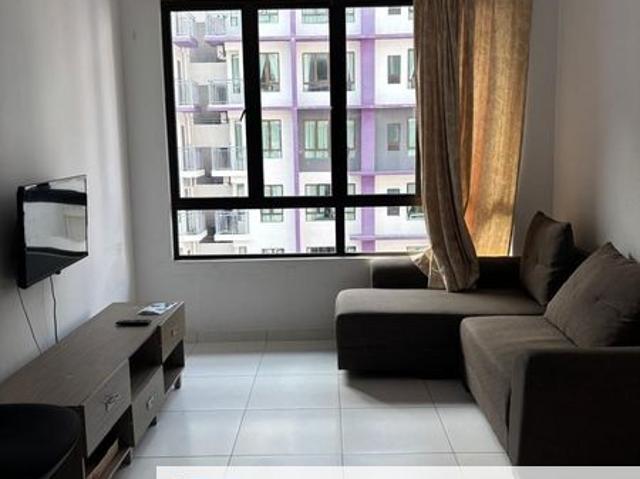 VACANT NOW! FULLY FURNISHED Condo @ Muzaffar Heights Ayer Keroh