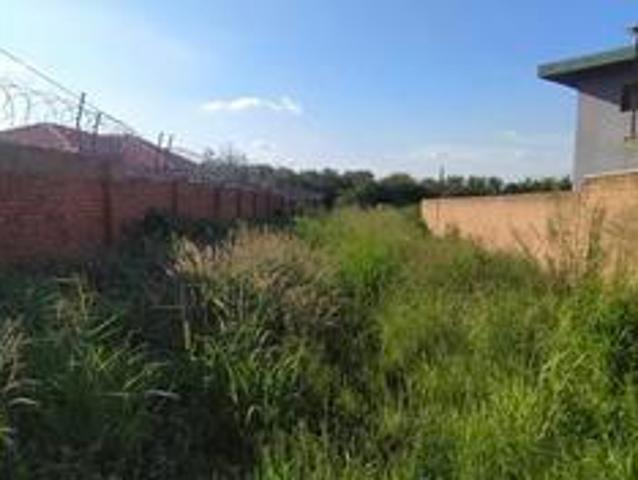 vacant stand/land for sale