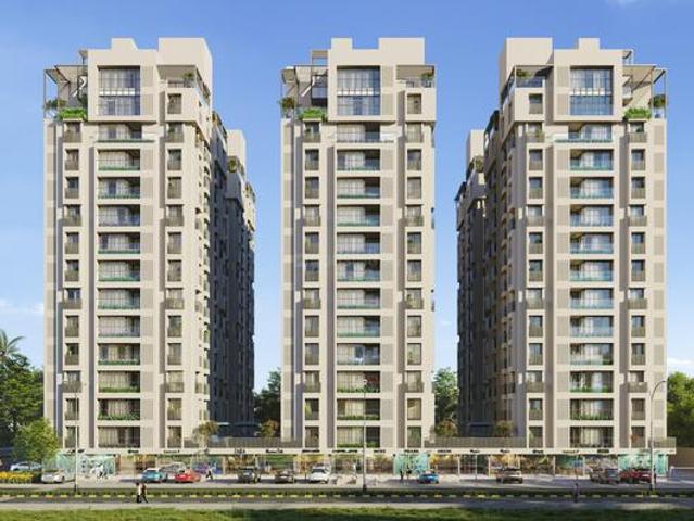 Vaishno Devi Circle 3 BHK Apartment For Sale Ahmedabad