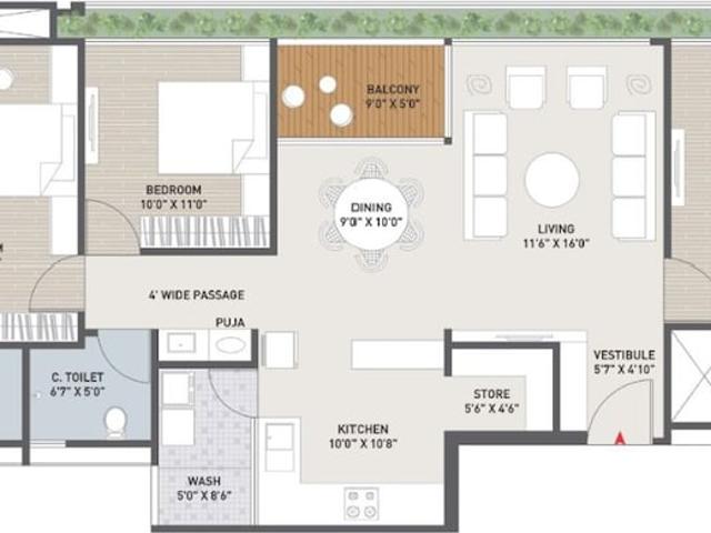 Vaishnovdevi Circle 3 Bedroom 2259 Sq. Ft. Apartment in Near Vaishno Devi Circle On Sg Highway Ahmedabad Listing ID: #10129