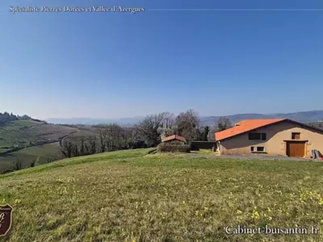 Val d'Oingt 69620 Achat / Vente maison 8 pièces t8