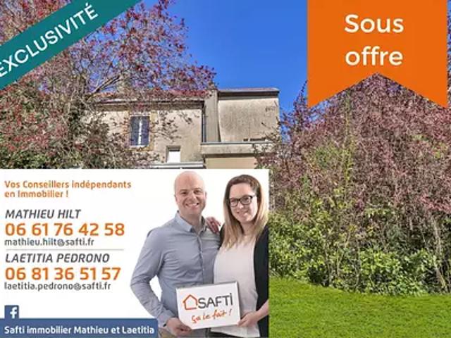 Val de Briey 54150 Achat / Vente maison 4 pièces t4
