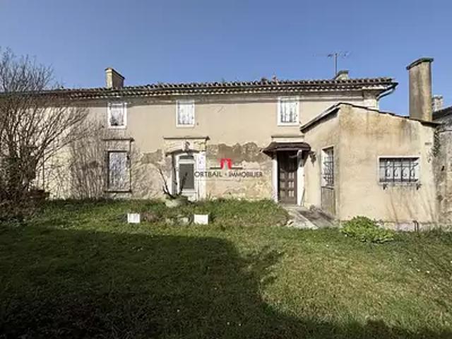 Val de Virvée 33240 Achat / Vente maison 3 pièces t3