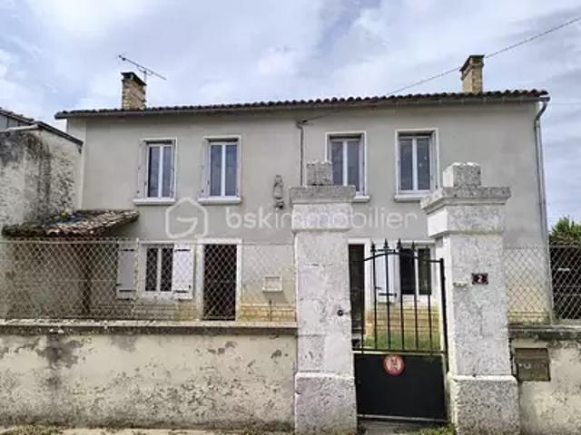 Valdelaume 79110 Achat / Vente maison 6 pièces t6 terrasse