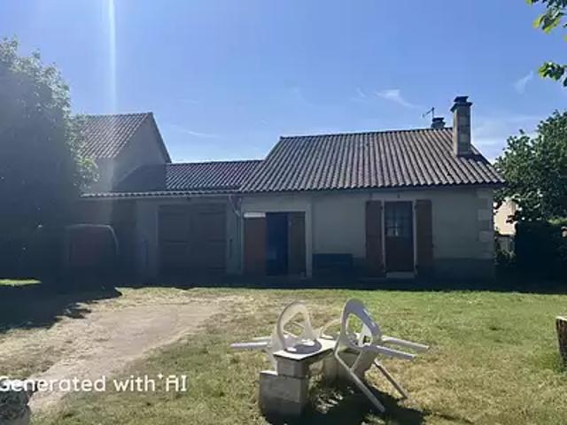 Valdivienne 86300 Achat / Vente maison 4 pièces t4