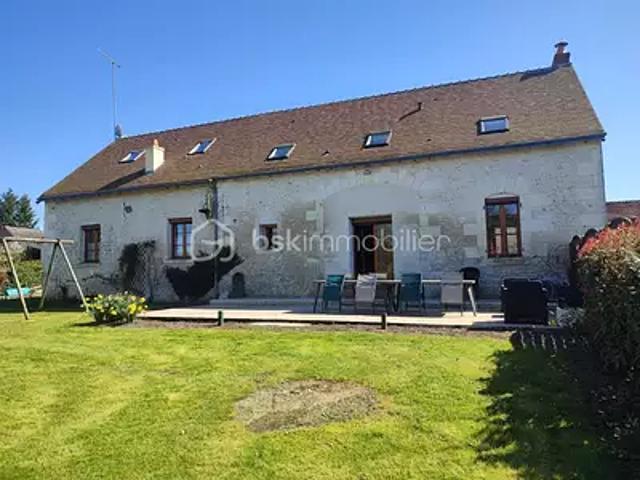 Orbigny 37460 Achat / Vente maison 7 pièces t7 terrasse cave