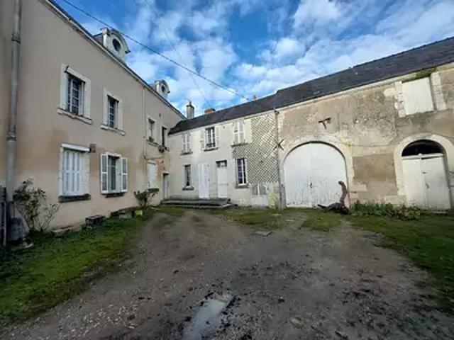 Valençay 36600 Achat / Vente maison 6 pièces t6 jardin cave