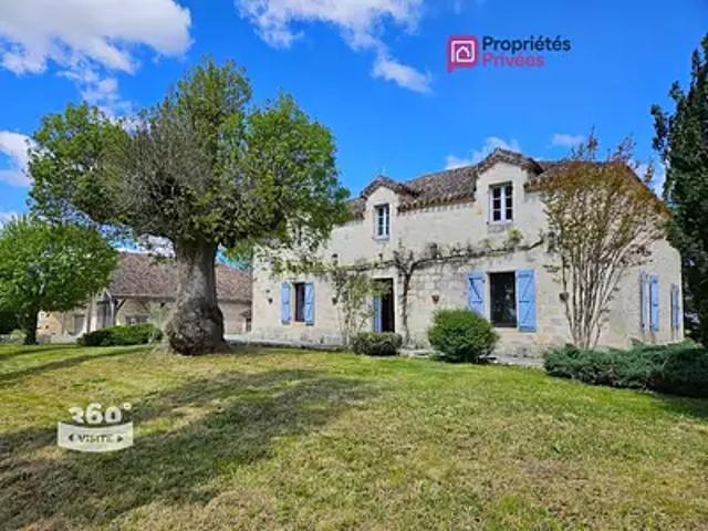 Gasques 82400 Achat / Vente maison 6 pièces t6 jardin terrasse
