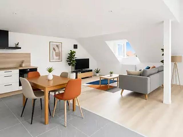 Valenciennes 59300 Achat / Vente appartement 3 pièces t3 au dernier étage
