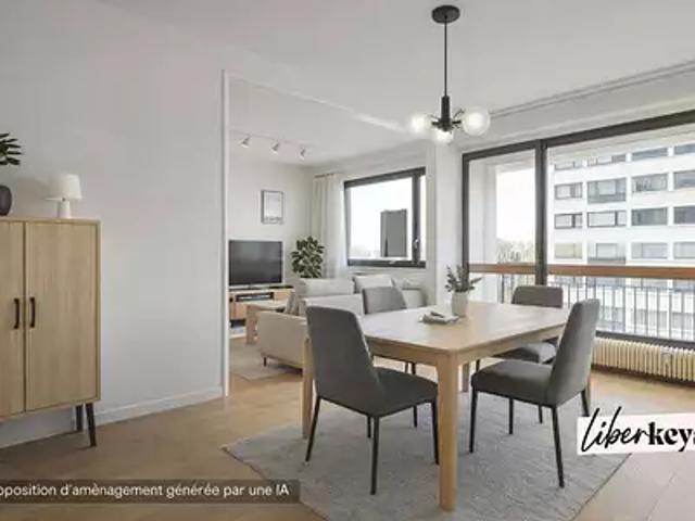 Valenciennes 59300 Achat / Vente appartement 4 pièces t4 cave balcon