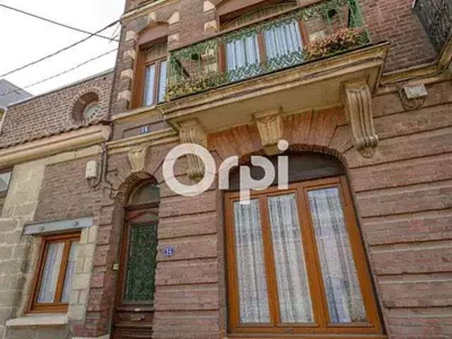 Valenciennes 59300 Achat / Vente maison 6 pièces t6 terrasse cave
