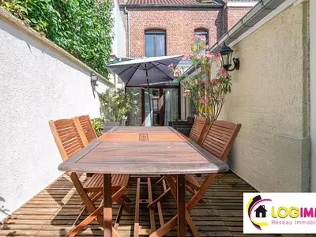 Valenciennes 59300 Achat / Vente maison 6 pièces t6 terrasse parking