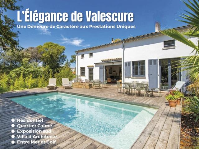 Valescure Golf Une Demeure de Caractère, 3 chambres parenta. 197m² Saint Raphaël