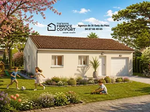 Valflaunès 34270 Programme neuf maison neuf à vendre 3 pièces