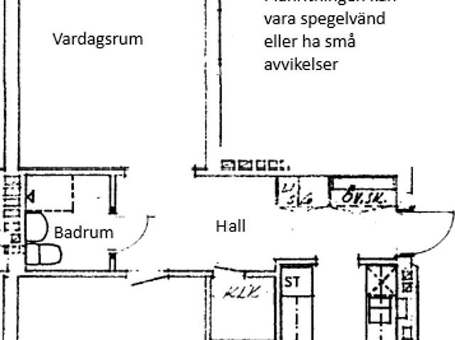 Välkommen till 2 rum och kök på första våningen på mysiga Vasagatan i Nybro!