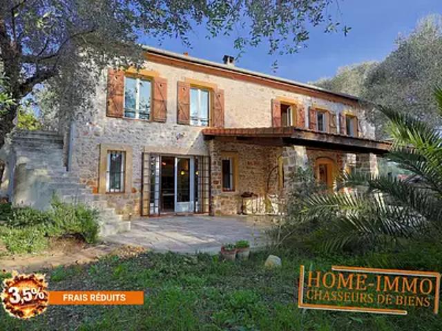Vallauris 06220 Achat / Vente maison 6 pièces t6 piscine