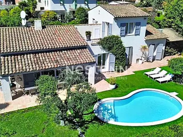 Vallauris 06220 Achat / Vente maison 6 pièces t6 piscine parking