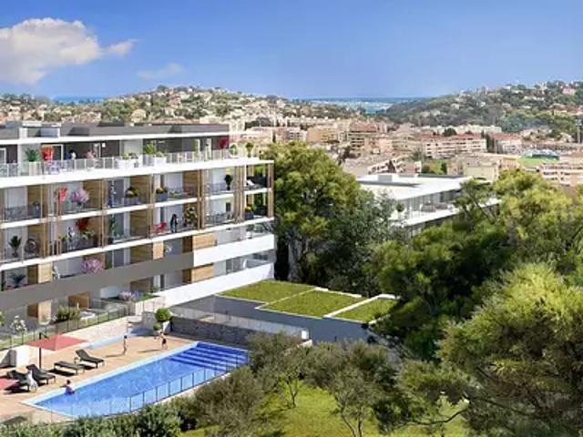 Vallauris 06220 Programme neuf appartement neuf à vendre t3 LMNP TVA 5,5% NF