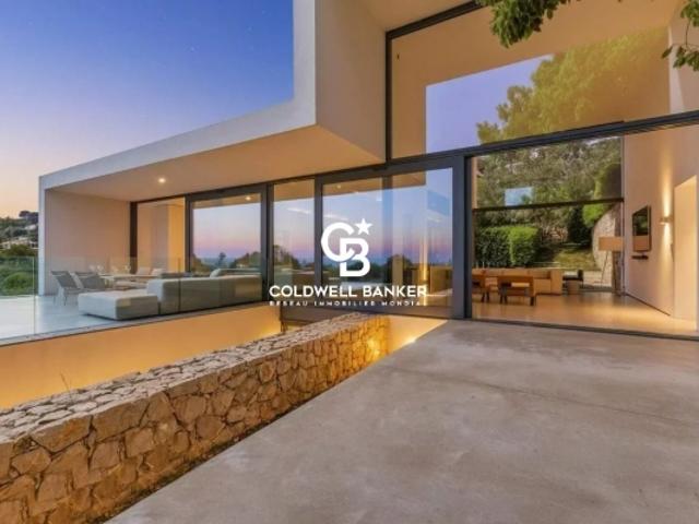 Vallauris – Quartier Cannes Eden | Villa contemporaine avec vue mer panoramique