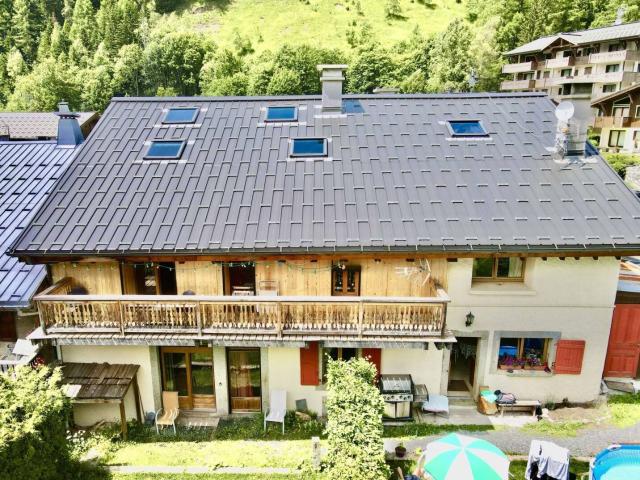 Vallée de Chamonix, ARGENTIÈRE, secteur Montroc, grande ferme