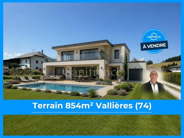 Vallieres sur fier Vente Terrain 74