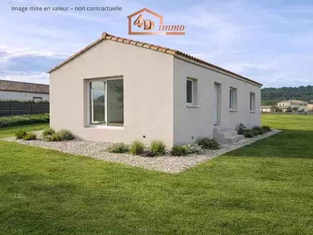 Vallon Pont d'Arc 07150 Achat / Vente maison 4 pièces t4 terrasse