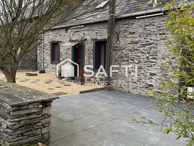 Vallons de l'Erdre 44540 Achat / Vente maison 8 pièces t8 parking
