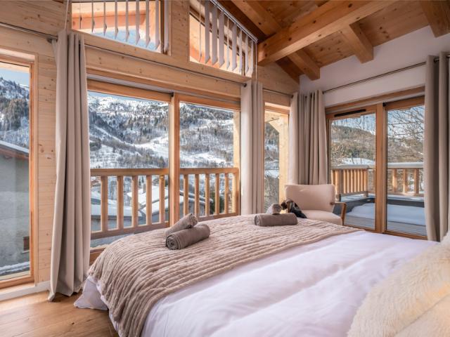 Valmeinier Ski aux pieds, jacuzzi face aux montagnes, reve