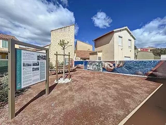 Valras Plage 34350 Achat / Vente maison 4 pièces t4 au dernier étage terrasse